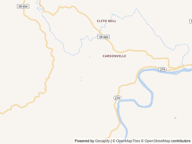 Map for 2021 Dutchmen Kodiak 261RBSL near Independence, NC