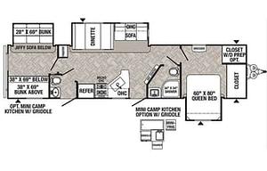 Great kids camper! 2 Baths & Washer! Sleeps 9+