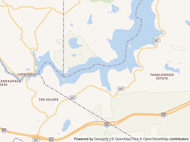 Map of Ironwood Point Recreation Area location at Pennsylvania 18426, PA, United States