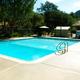 Clear photo of the park swimming pool and surrounding deck — useful facility shot from the campground gallery (page: https://www.woodsvalley.com/our-campgound/).