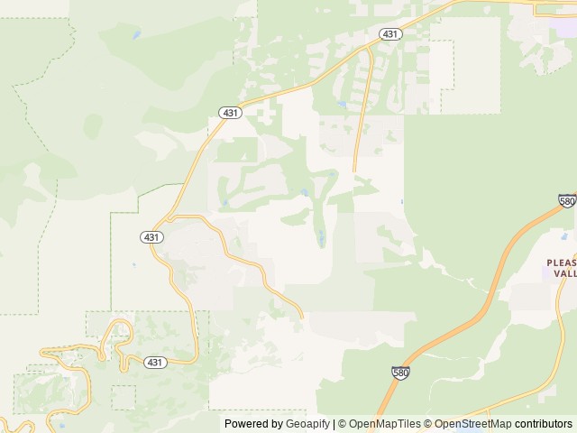 Map for 2022 Coachmen RV Prism Select 24CB near Reno, CA