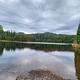 Hemlock Lake from the boat ramp