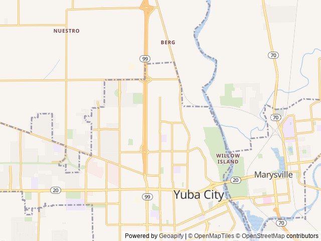 Map for 2024 Forest River RV Cherokee Wolf Pup 17JW near Yuba City, CA