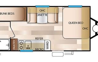 2017 Forest River RV Salem Cruise Lite FS 195BH