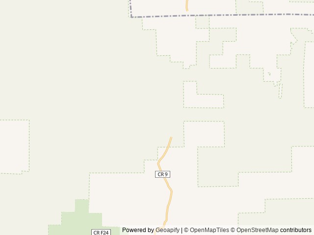 Map of Sand Gulch Campground location at Canon City, CO, United States