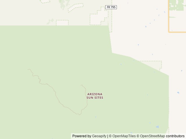 Map of Shaw House location at Pearce, AZ, United States