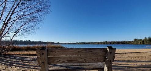Colwell Lake Campground - Bench