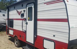 Retro Travel Trailer