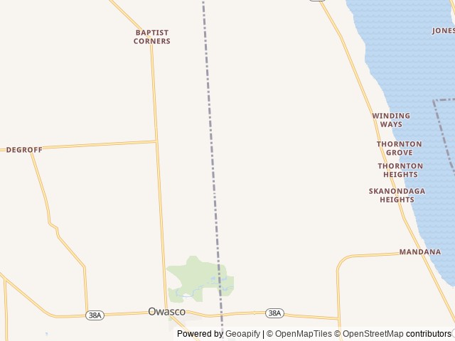 Map for 2021 Grand Design Imagine XLS 22RBE near Skaneateles, NY