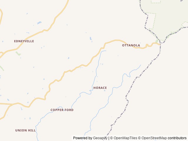 Map of Serenity Ridge location at Mill Spring, NC, United States