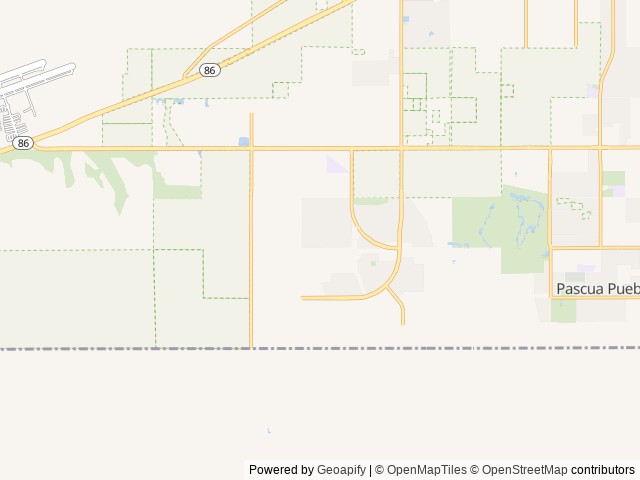 Map for 2023 Genesis Supreme Sandsport 2314 Prime near Tucson, AZ