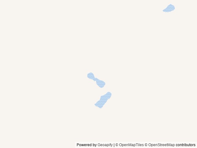 Map of Hogan and Luce Campground location at Cody, WY, United States