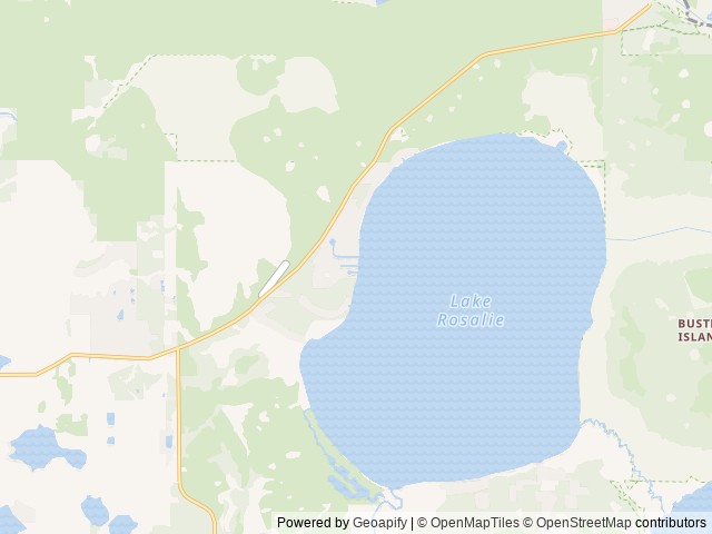 Map of The Harbor Waterfront Resort location at Lake Wales, FL, United States