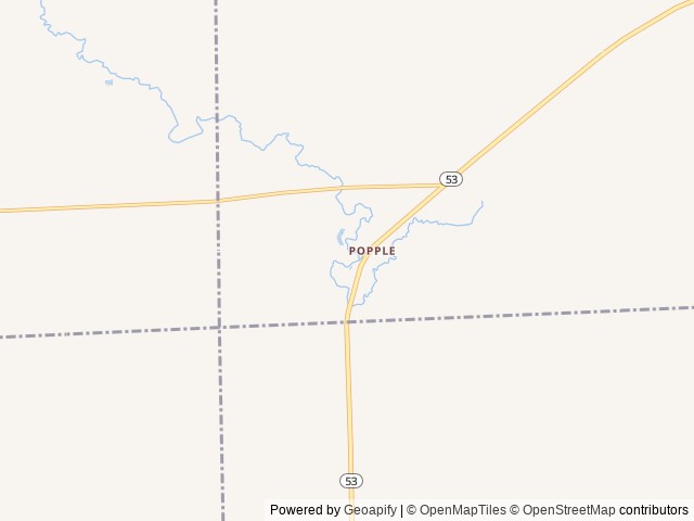Map of Campers Haven Family Campground location at Bad Axe, MI, United States