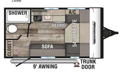 Cozy Travel Trailer-Delivery&Setup Only-No pickup