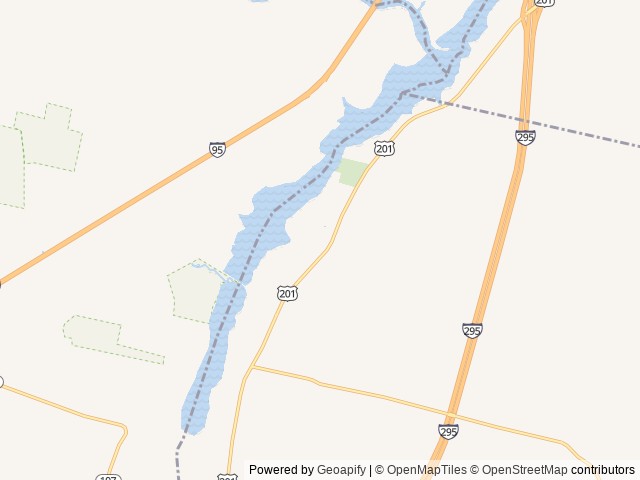 Map of Augusta/Gardiner KOA location at Gorham, ME, United States