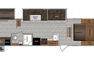 Tracer BUNK HOUSE pet /festival friendly sleeps 9