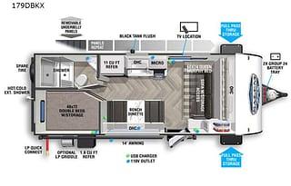2021 Forest River RV Salem FSX 179DBKX RV rental photo 2