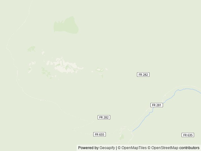 Map of Shorty Peak Lookout location at Bonners Ferry, ID, United States