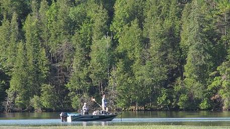 Ausable River Camping Boat 1