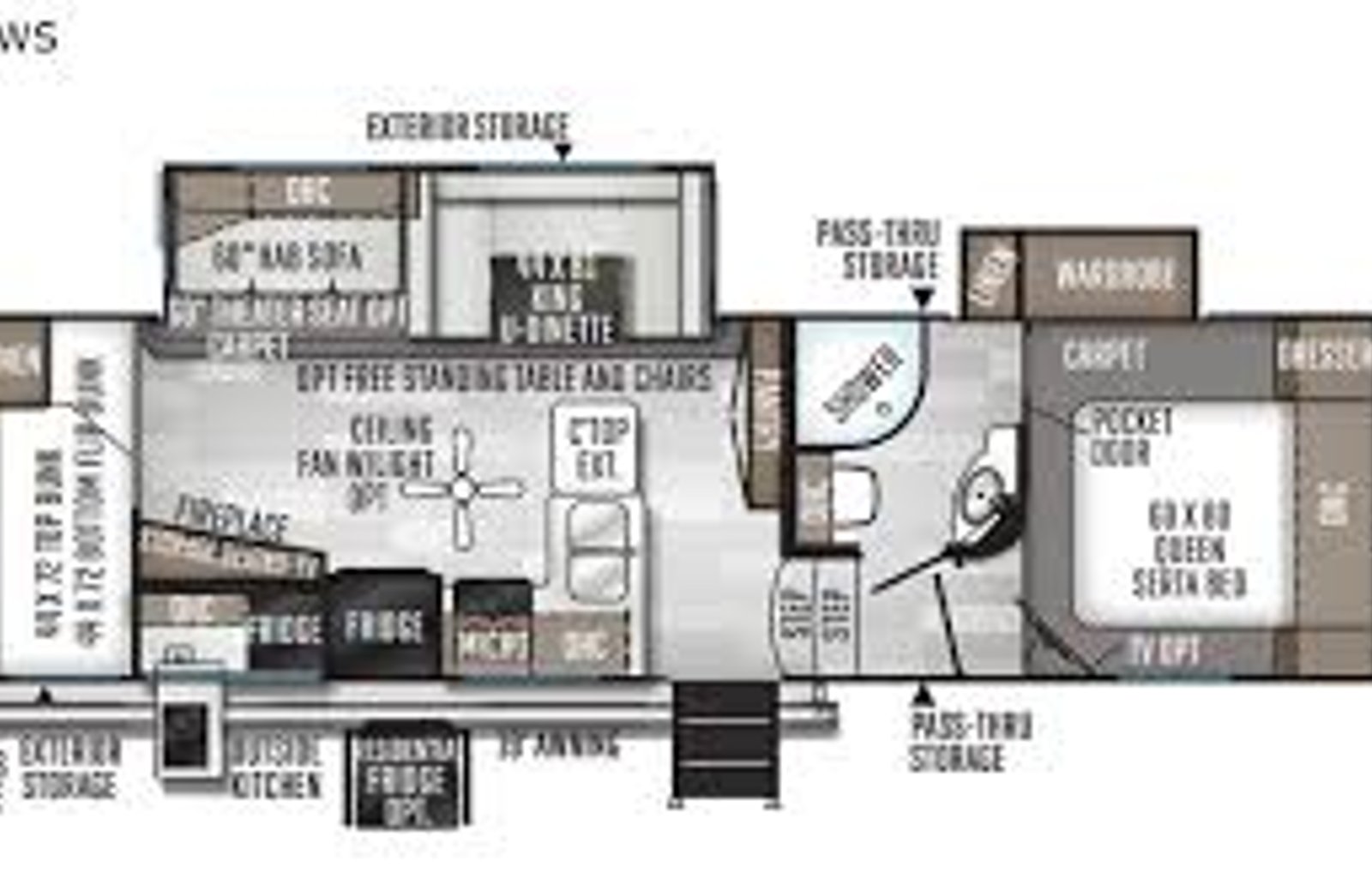 2021 forest river rv rockwood ultra lite 2781ws
