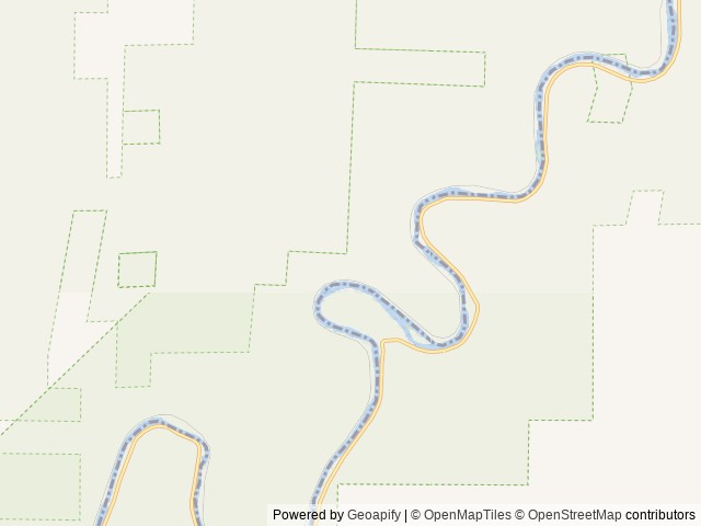 Map of Beavertail Campground location at Prineville, OR, United States