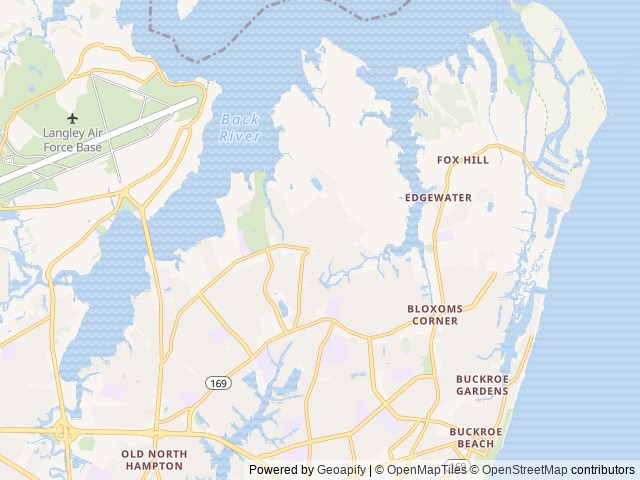 Map for Nest — Luxury Couples RV | Delivery near Hampton, VA