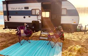 **BEST for RV Parks & Beach+Easy To Tow+Sleeps 5**