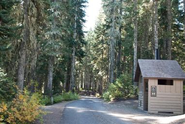 Takhlakh Lake Campground road