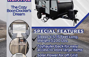 Dream - Lightweight. Off-Grid Ready.