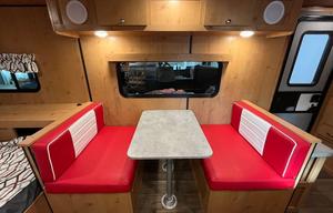 Two-Tone Vintage Inspired Travel Trailer