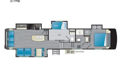 2022 Heartland Milestone 377MB RV rental photo 2