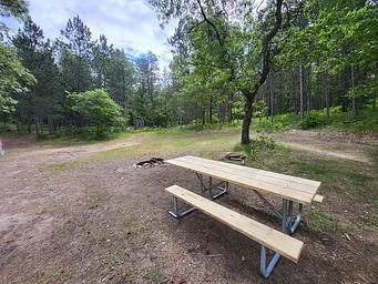 Jackpine Lake Campsite 1