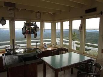 Big Creek Baldy. Lookout Rental