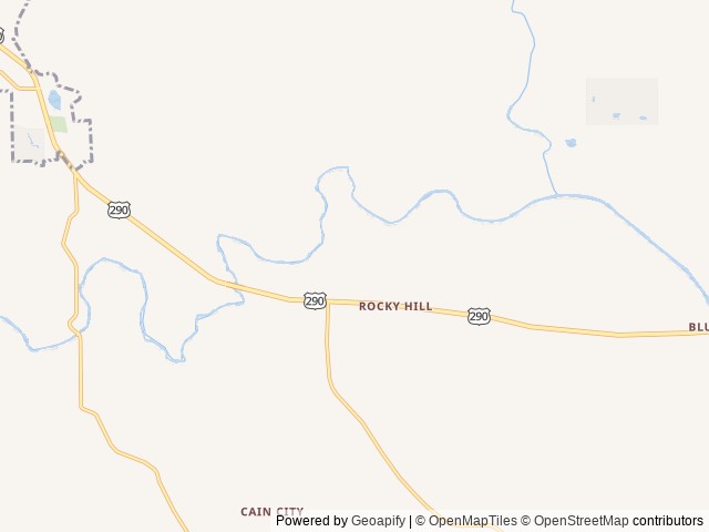 Map of Bending Oaks Ranch (Age Restricted 21+) location at Fredericksburg, TX, United States