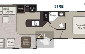 Spacious Pet Friendly Lightweight Passport 31RE