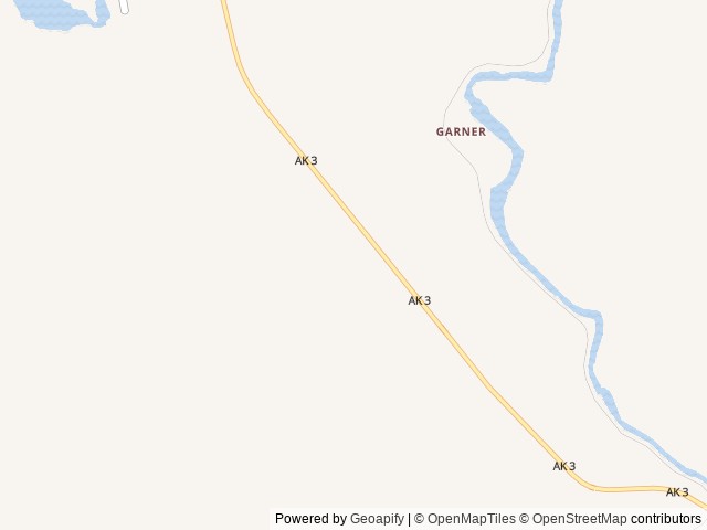 Map of Denali RV Park & Motel location at Healy, AK, United States