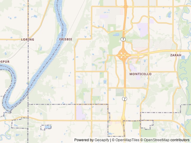 Map for 2018 Sierra 371REBH near Shawnee, MO