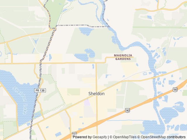 Map of Junction Meadows location at Houston, TX, United States