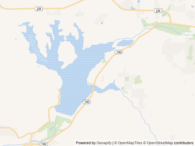 Map of Tule location at Porterville, CA, United States