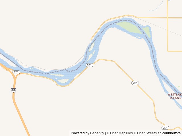 Map of Oasis on the Snake location at HUNTINGTON, OR, United States