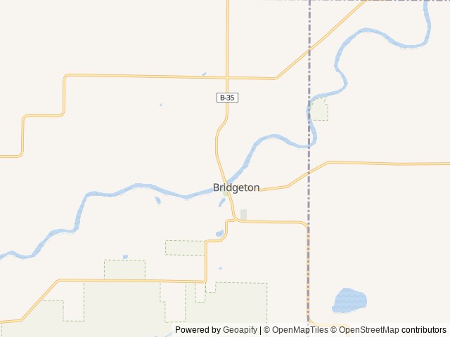Map of Chinook Campground location at Grant, MI, United States