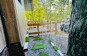 River Wolf Retreat (Stationary Camper)