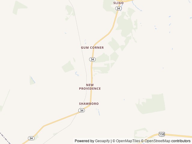 Map for 2021 20' Winnebago Minnie Winnie 1708FB near Shawboro, VA