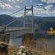 Dent Bridge, the longest suspension bridge in Idaho