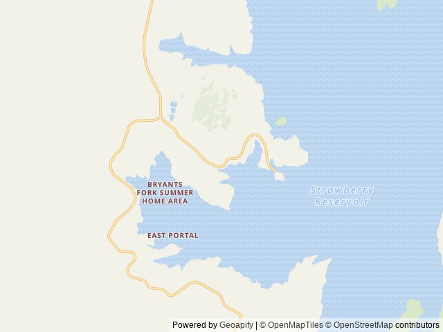 Map of Strawberry Bay Long Term location at Pleasant Grove, UT, United States