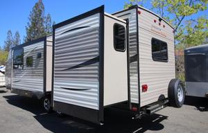RV Trailer Delivered to Your Reserved Camping site