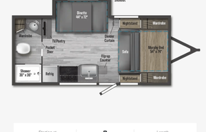 2018 Winnebago Micro Minnie 2108DS