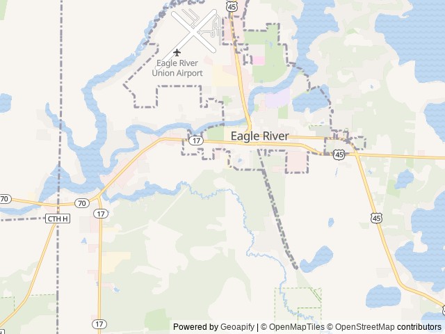 Map for 2019 Forest River RV Salem 27RE near Eagle River, WI