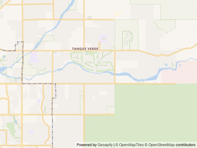 Map for Comfy Camper Travel Trailer near Tucson, AZ